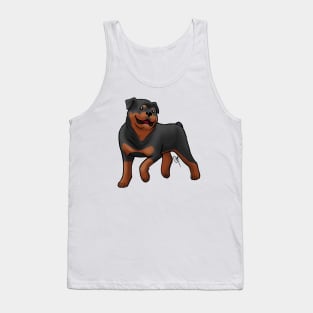 Dog - Rottweiler - Mahogany Tank Top